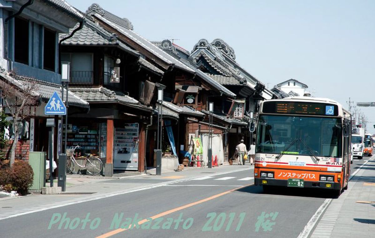 川越の街並み